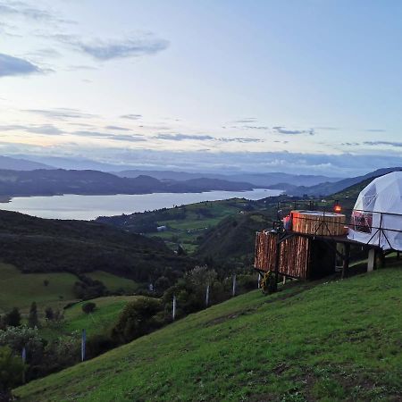 Готель Glamping Guatavita Hills Екстер'єр фото