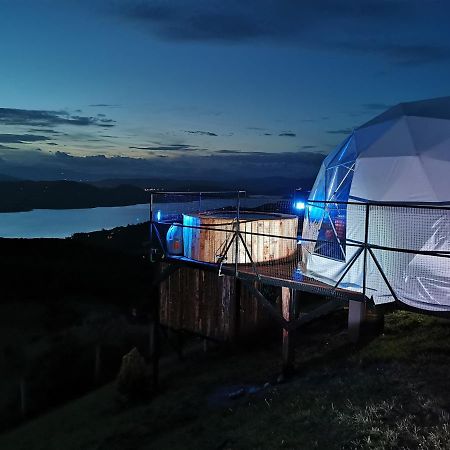 Готель Glamping Guatavita Hills Екстер'єр фото