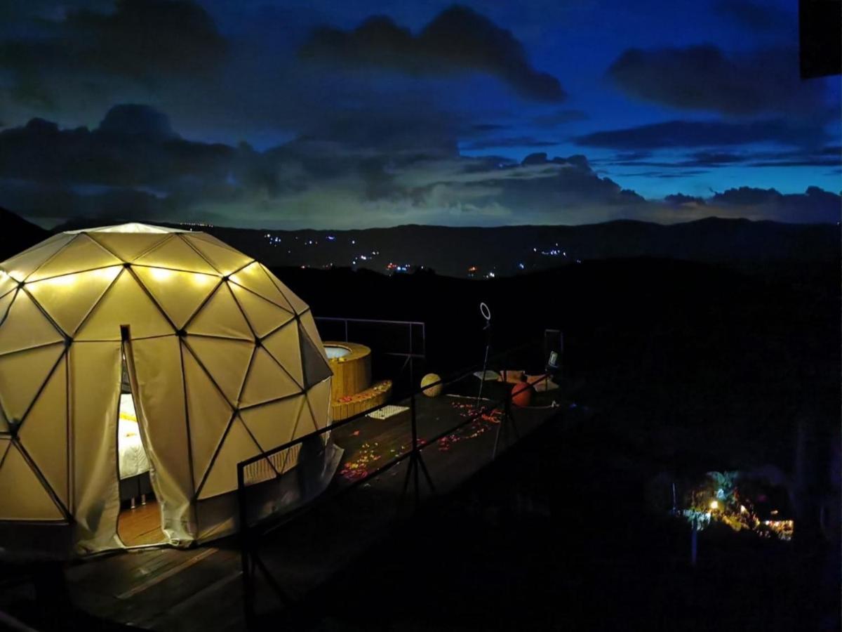 Готель Glamping Guatavita Hills Екстер'єр фото