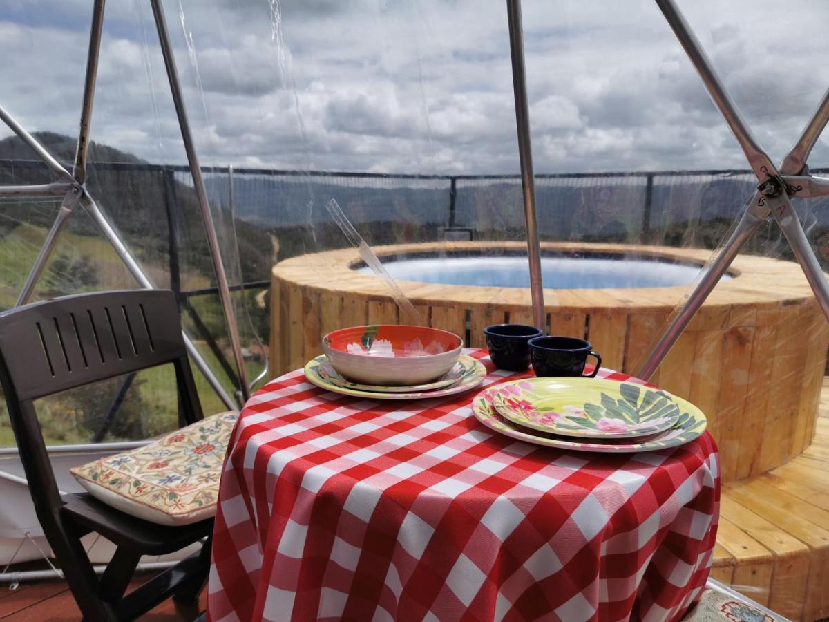 Готель Glamping Guatavita Hills Екстер'єр фото