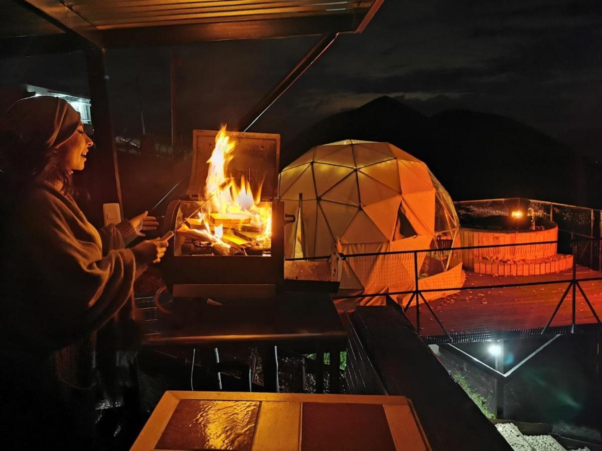 Готель Glamping Guatavita Hills Екстер'єр фото